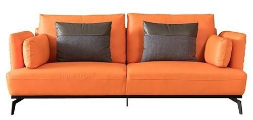 Contemporary Movable Furniture L Shape Sofa Two Seater Sofa