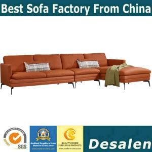 Modern Fashion Italy Design First Class Genuine Leather Sofa (5#)