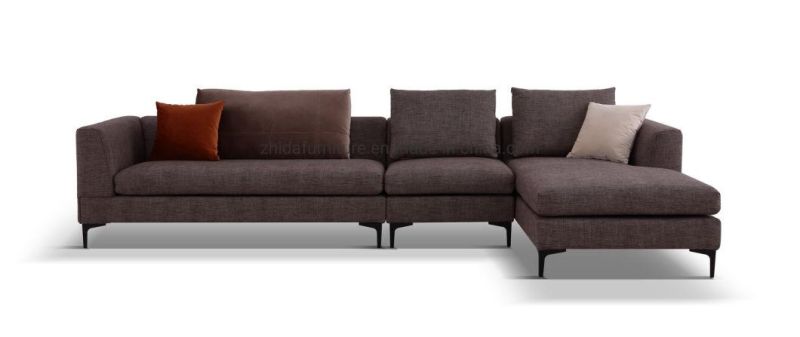 Modern Home Furniture Living Room Sectional L Shape Sofa