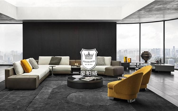 Modular Versatile Hotel Sofa Used in Lobby with New Compositions in Different Versions