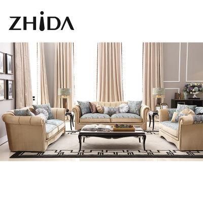 Foshan Furniture Fabric Section Sofa for Living Room
