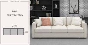 Modern Removable and Washable Cloth Sofa Living Room Corner Fabric Sofa
