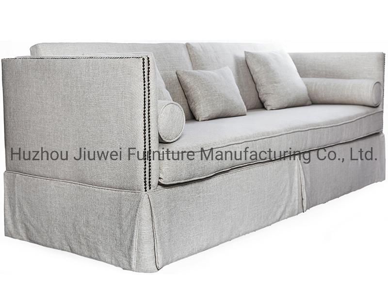 Factory Wholesale American Style Sofa/Wooden Lounge Sofa