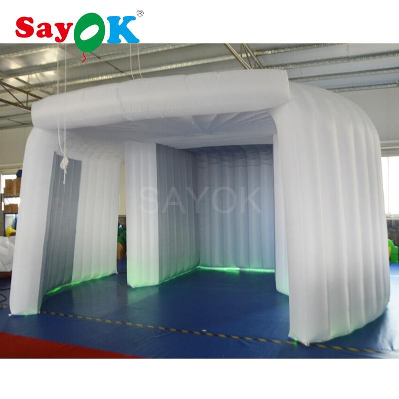 Giant Inflatable Photo Booth Combination Tent & Photo Booth Wall & Inflatable Sofa for Wedding Party
