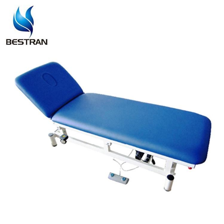 Bt-Ea012 Hospital Stainless Steel Examination Couch with Paper Roll Holder Medical Examination Table Backrest Lift Price