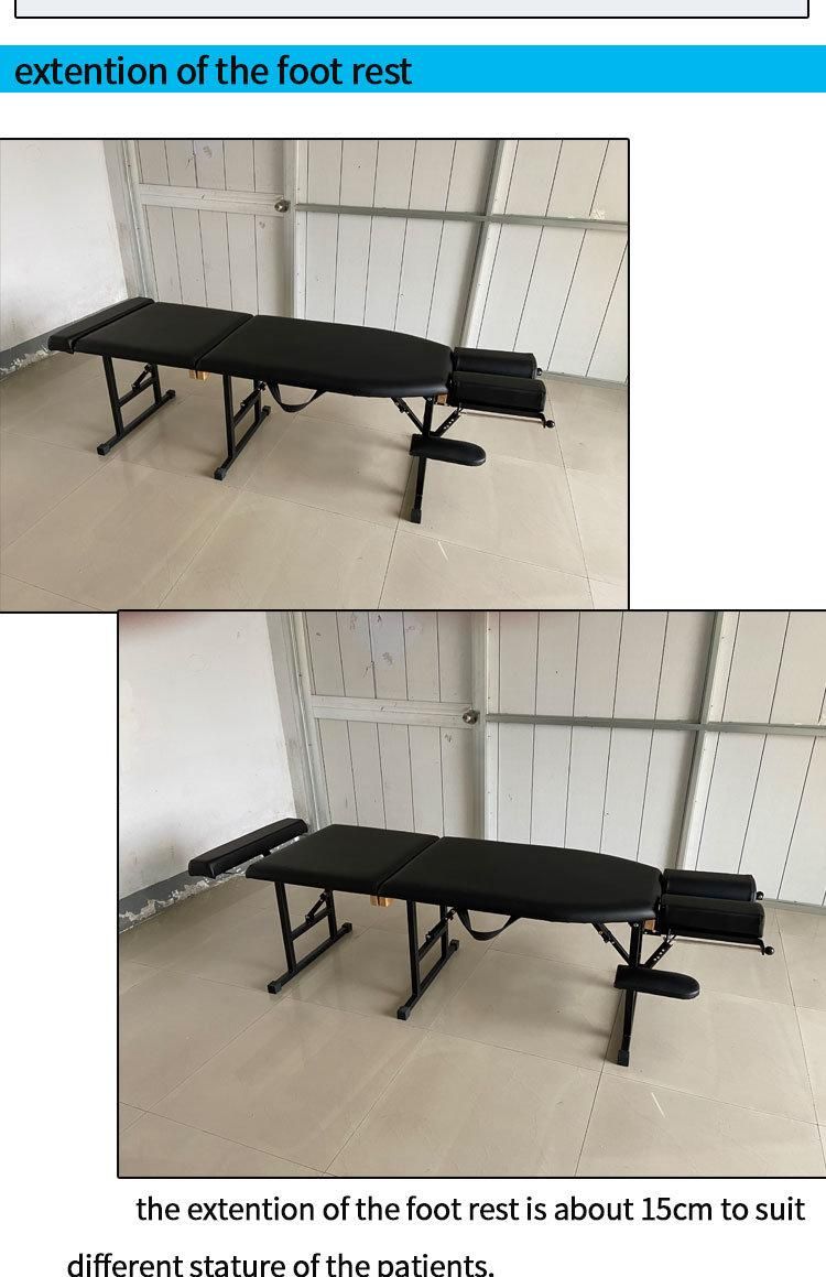 Portable Wooden Physiotherapy Wholesale Full Body Massage Bed Table SPA Couch Chiropractic Gun