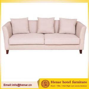 Modern Grey Linen Couch Sectional Sofa
