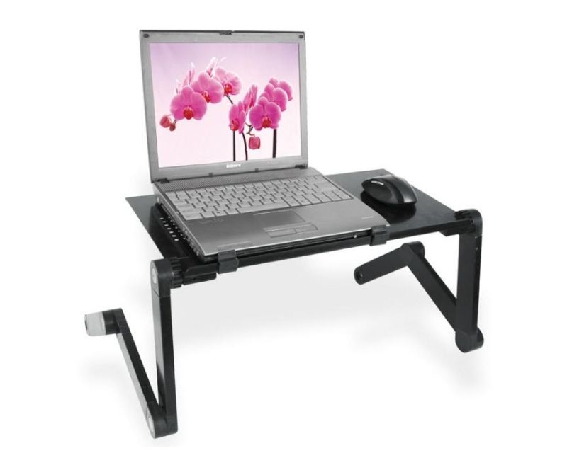 Notebook Mini Portable Adjustable Aluminium Folding Sofa Laptop Table