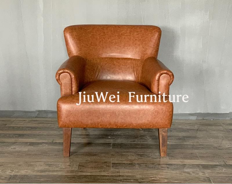 Italian Style Sofa Oak Frame Sofa Living Room Furniture/Lounge Sofa
