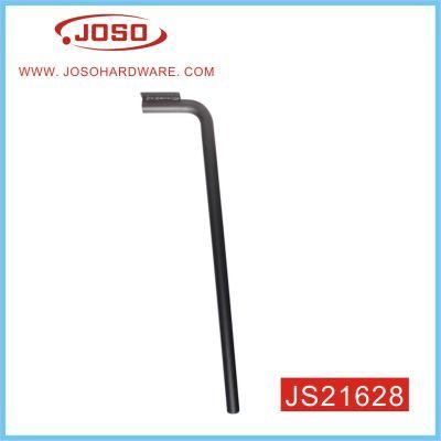 Black Painting Corner Furniture Accessories of Iron Corner Table Leg