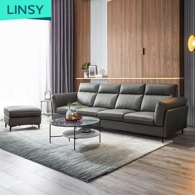 L-Shaped European Modern Furniture Dubai Set Leather Sofa with High Quality Rap1K