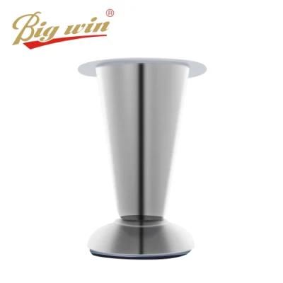 Zhaoqing Gaoyao Wholesale Conical Stainless Steel Metal Furniture Sofa Feet