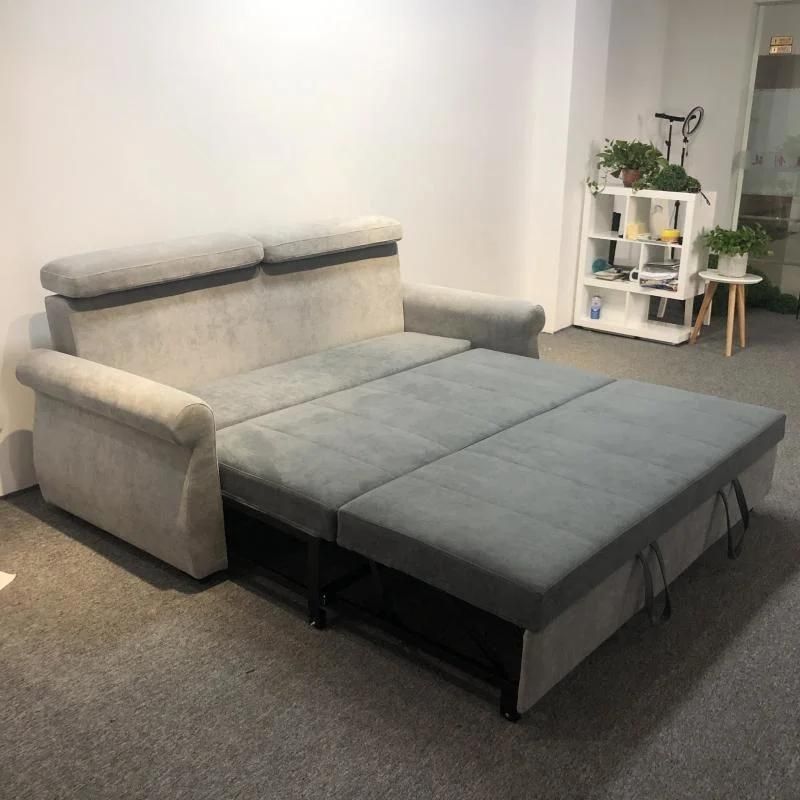 Top Sale Technolgoy Cloth Apartment Sofa Cum Bed for Sleeping and Resting Sofabed