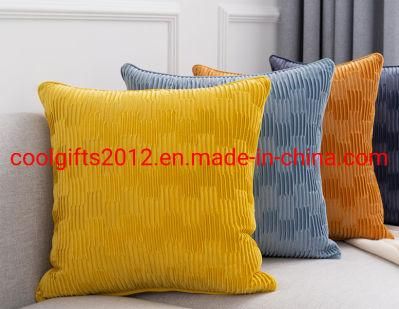 45cm*45cm Pure Color Velvet Pillow Cushion Covers Velvet Decorative Custom Throw Pillow for Sofa