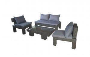 4PCS Rattan Sofa