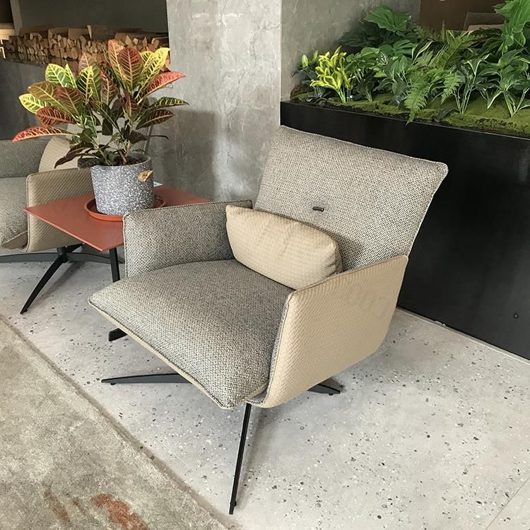 Metal Legs Upholstery 3 Seater Modern Gray Matte Leather Sectional Couch Living Room Sofa