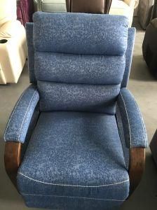 Comfortable Single Leisure Blue Armchair Sofa Chair