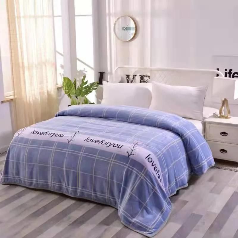 Single Flannel Fleece Travel Sofa Throw Blanket for Bed/Flannel Blanket/Fleece Blanket/Blanket