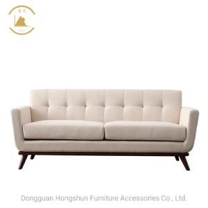 Factory Direct MID-Century Modern Loveseat Sofa Couch Solid Wood Living Room Sofas