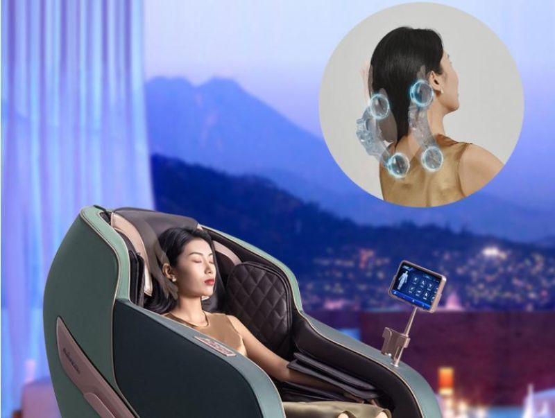 Multifunctional SL Guide Rail 3D Massage Hand and Bluetooth Music Zero Gravity Space Capsule Massage Sofa