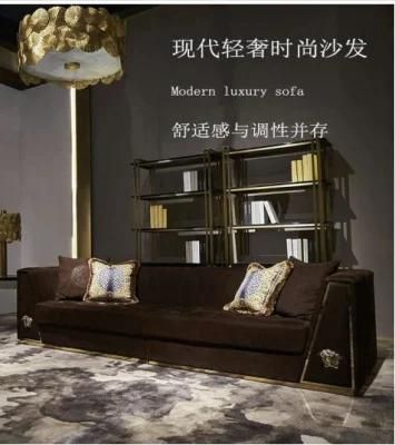 Modern Fashion Luxury Room Furniture Leather / Fabric Comfortable Sofa