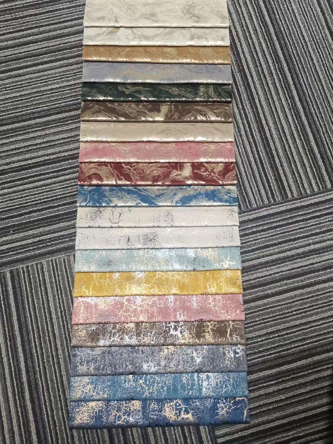 for Sofas or Curtains Dutch Velvet Bronzing Process Composite Fabric