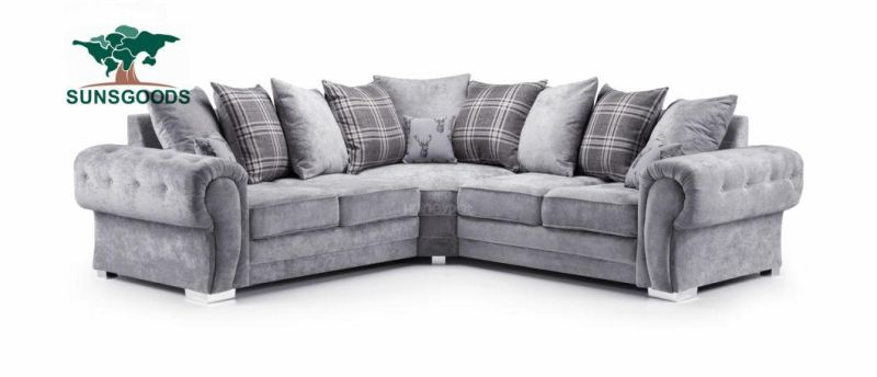 Fabric Furniture From China Hotel Furniture Sleeper Couch/L Shape Sectional Sofa