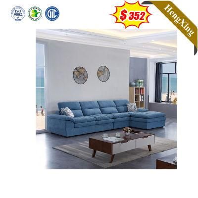 Wholesale Modern Leisure Sectional Wood Home Furniture L Shape Chaise Lounge Sofa Set Fabric Living Room Sofa