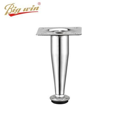 High Quality Modern Chrome Metal Furniture Sofa Feet Tube 25mm Table Leg