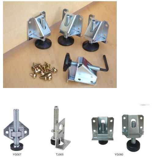 Yg080 Heavy Duty Metal Furniture Legs for Kitchen in Silver