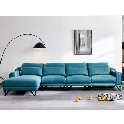 Multifunctional Leather Sofa Export to Europe Country Sofa Theater Home Furniture Sofa