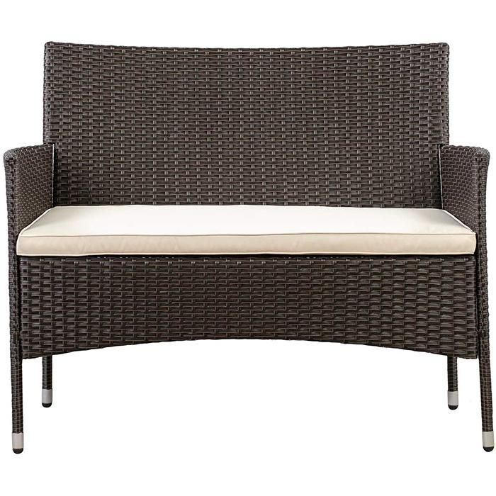 Popular Outdoor Garden Patio Sofa Set Rattan Wicker Round Sofa