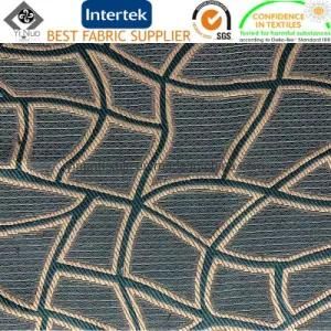 Poly Cotton Yarn Dyed Jacquard Sofa Cushion Hometextile Upholstery Decorative Fabric