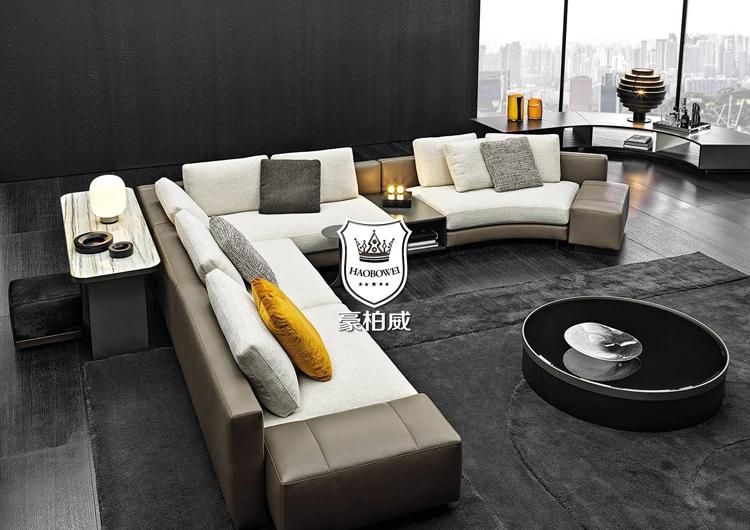 Modular Versatile Hotel Sofa Used in Lobby with New Compositions in Different Versions