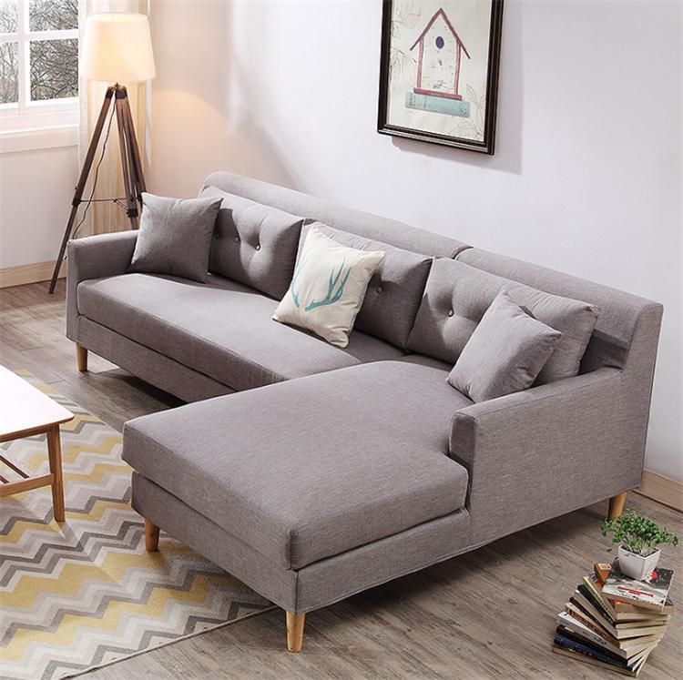 Living Room Furniture Nordic Cheapest 3 Seater Velvet Sofa