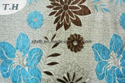 Home Textile Woven Fabric Flower Design Sofa Upholstery Fabric