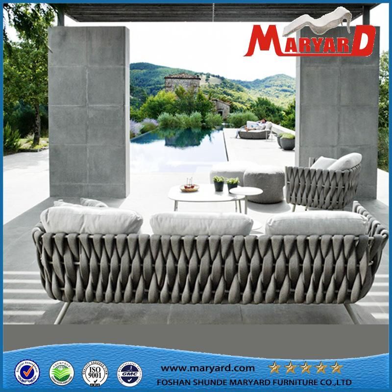 Modern Hot Sale All Aluminum Dining Table and Chairs Outdoor Hotel Pool Resort Garden Furniture