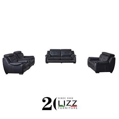 High-Grade Concern Chaise Home Furniture Leather Sofa