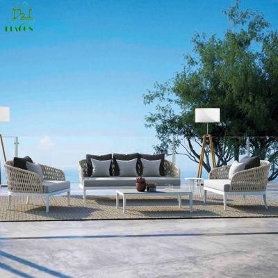 New Promotion European Luxury Living Room Home Soft Velvet Linen Fabric Sectonal Leisure 1+2+3 Sofa