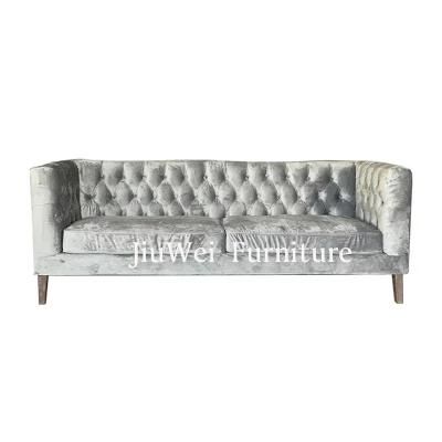 Hot Sale New Product Living Room Furniture Velvet Sofa/Lounge Sofa