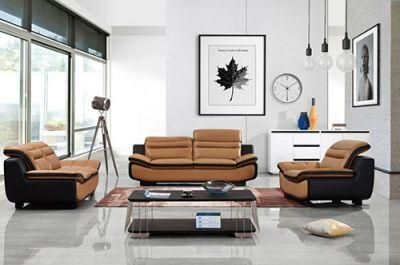 Contemporary Movable Furniture L Shape Sofa Two Seater Sofa