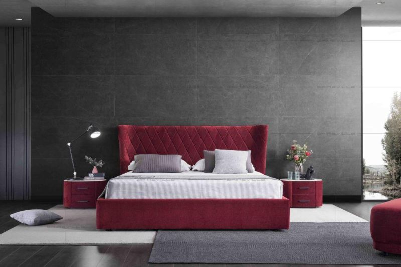 Modern Furniture Luxury Bedroom Bed King Bed Wall Bed Sofa Bed Gc1825