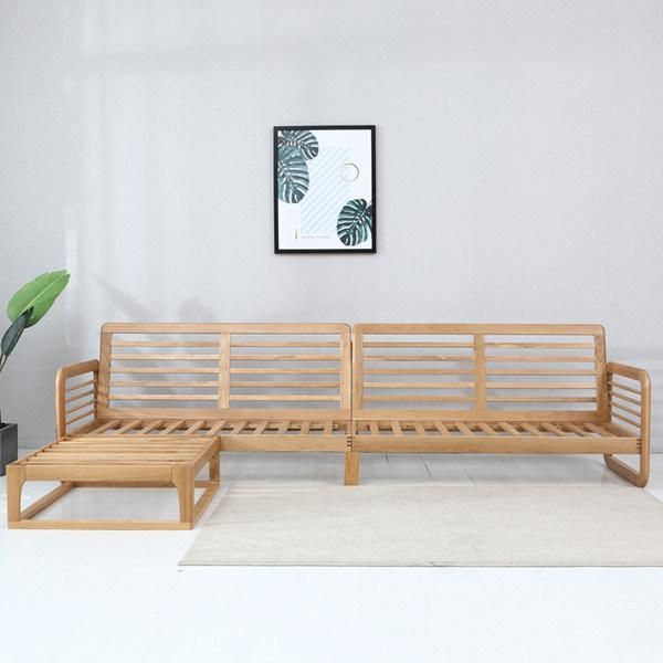 Modern Simple Solid Wood Custom Sofa Set