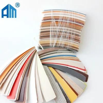 Shanghai Factory Supply High-Quality Pre-Glue Self Adhesive PVC Edge Banding for Table Strip