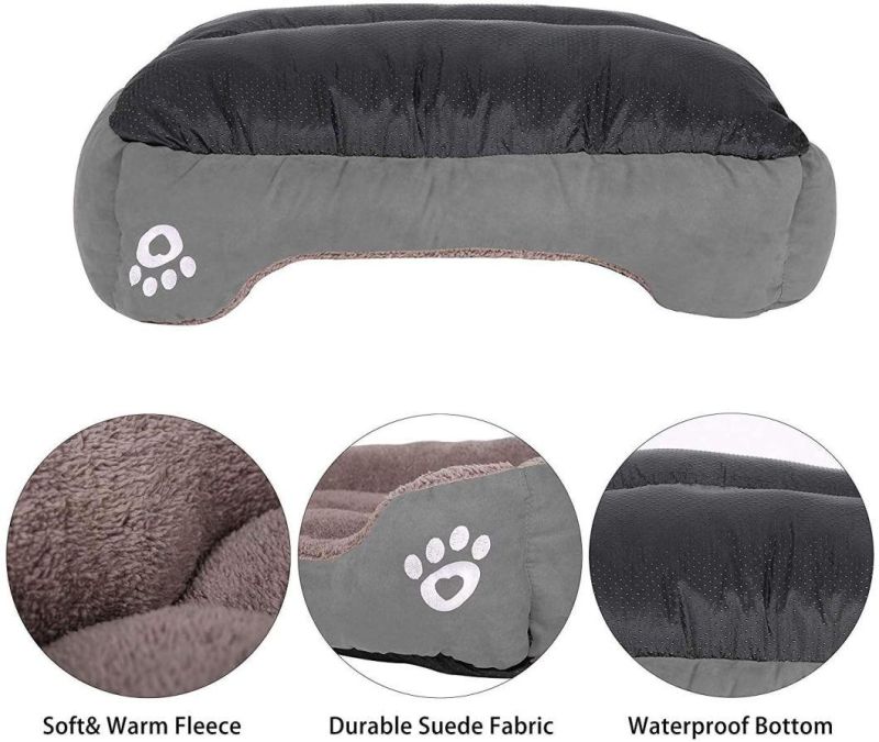 Soft Pet Sofa Bed, Machine Washable Comfortable and Safety for Pets