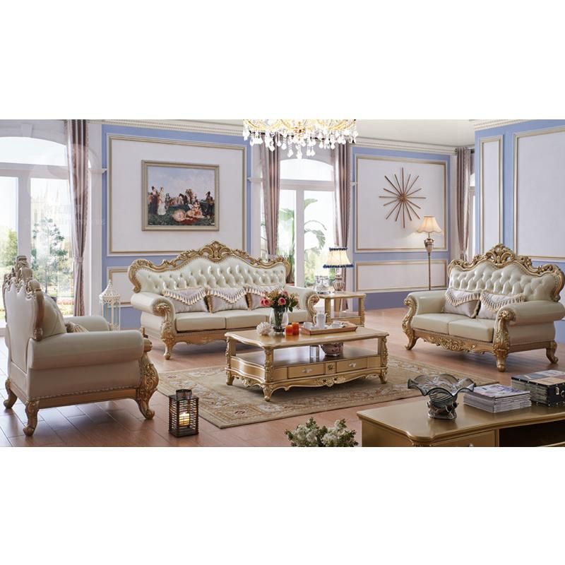 Living Room Sofa with Marble Table for Living Room Furniture