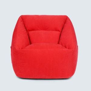 Indoor Bean Bag Chair/Indoor Bean Bag Sofa in Red Color