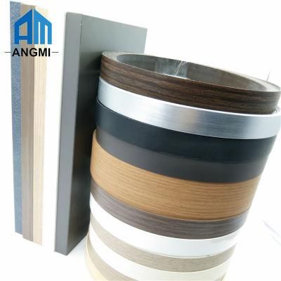 High Quality Wood Grain PVC/ABS Edge Banding Matching Color De Madera for Furniture Edging