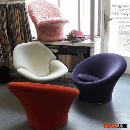 FRP Mushroom Chair Factory Modern Design Fiberglass Hotel Livingroom Leisure Sofa