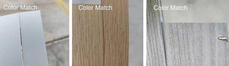 New Material Customized Wood Grain/Solid Color 0.8mm 1mm 2mm 3mm PVC Edge Banding